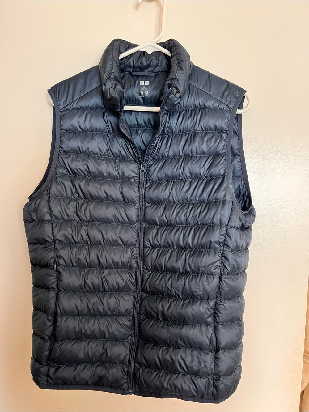 Uniqlo Navy Quilted Puffer Vest